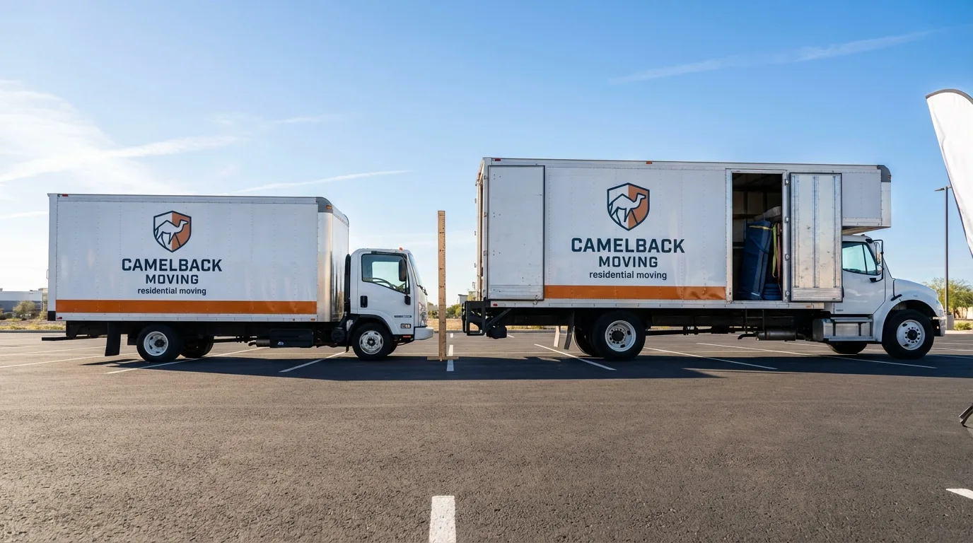 Moving truck size capacity guide in Grand Island